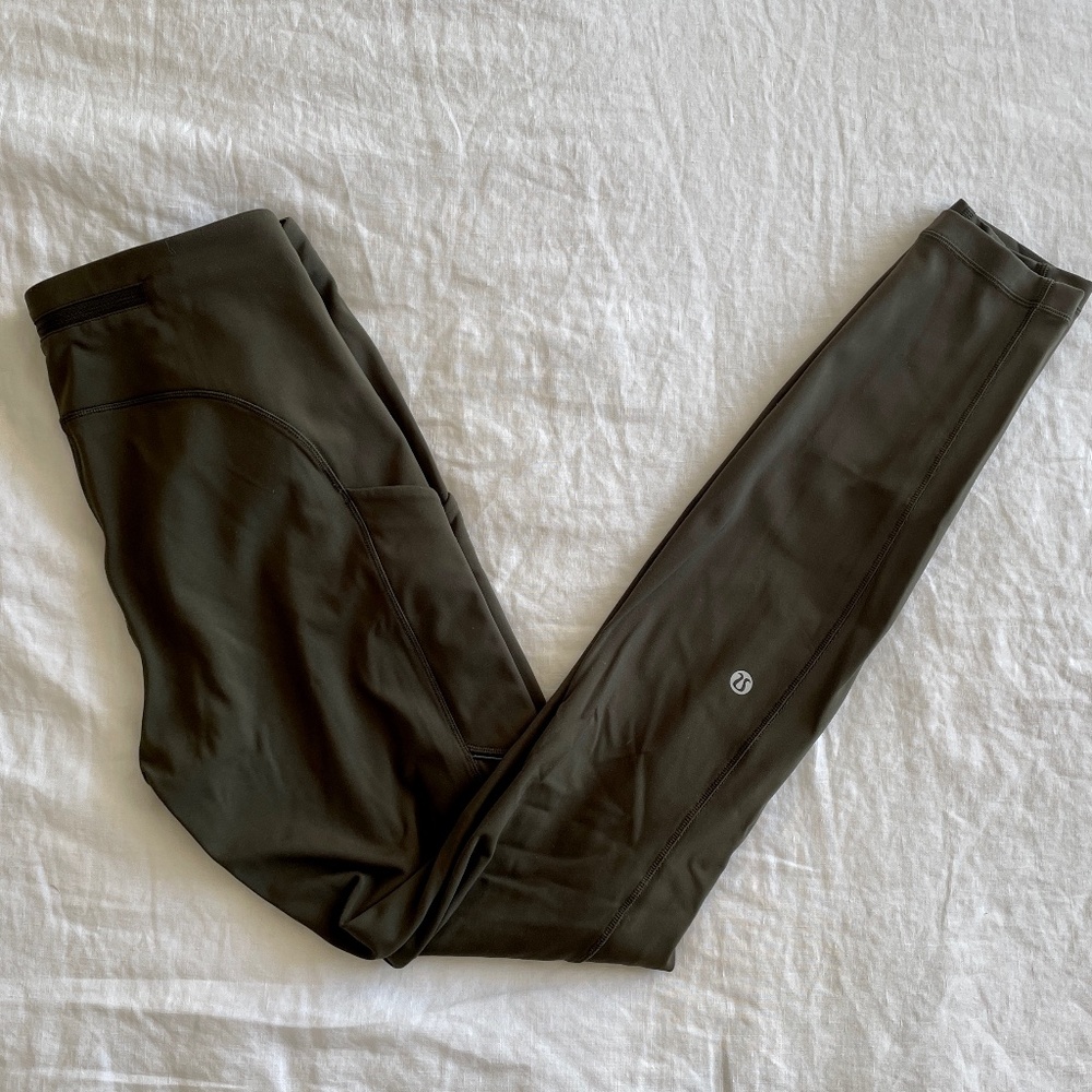lululemon High Waisted Leggings w/ Pockets 28"